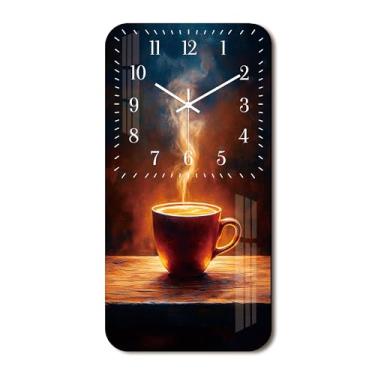 Imagem de Relógios de fazenda grandes para parede - Relógios analógicos de cozinha de 61 cm operados por bateria - Relógios de parede rústicos vintage silenciosos sem tique-taque para sala de estar, escritório