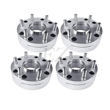 Imagem de 4 adaptadores de roda 5 x 135 para 6 x 135 Centric adequado para rodas F150 de 6 parafusos em cubo de 5 parafusos F150 de espessura de 5 cm