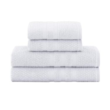 Imagem de JOGO DE BANHO BUDDEMEYER VANILLA EXTRA SOFT 100% ALGODÃO TOALHA DE BANHO ALTA ABSORÇÃO MACIA GRANDE 4 PEÇAS - BANHO E ROSTO - LUXO - NEW COLORS (Cinza)