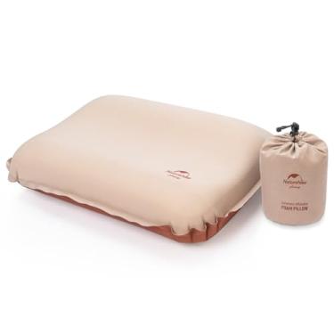 Imagem de Naturehike Travesseiro de acampamento, fácil de transportar, travesseiros de viagem leves para acampamento, caminhada, mochilão