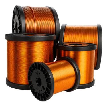 Imagem de Fio De Cobre Nu Soldável Do 0,1mm Ao 5mm 1 Kg - Ouro Bruto, Cobre, 0,4