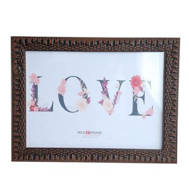 Imagem de Porta Retrato 10X15 Madeira Vintage 20 Mm Recordario 100/08