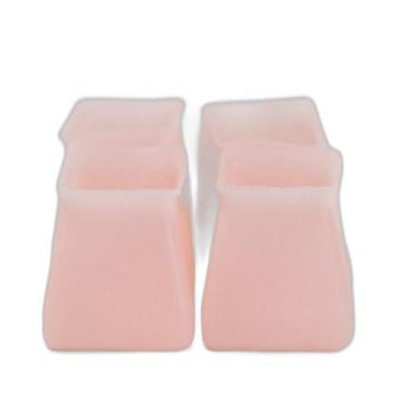 Imagem de Protetor De Silicone Para Pé Quadrado De Cadeira 8 Peças - Geoprotecto