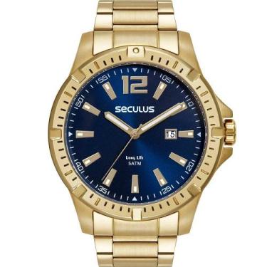 Imagem de Relógio Seculus Masculino Long Life 44208GPSVDA3
