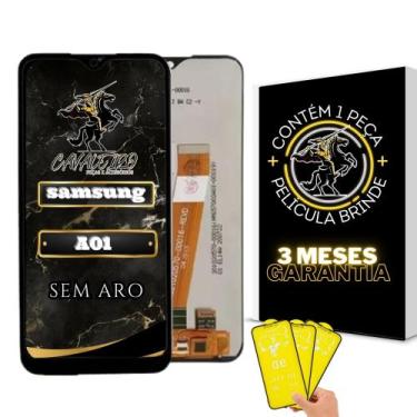 Imagem de Tela Display LCD Samsung A01 Sem Aro + Película de Brinde