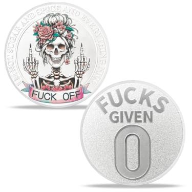 Imagem de Moeda estóica Memento Mori (dedo médio)