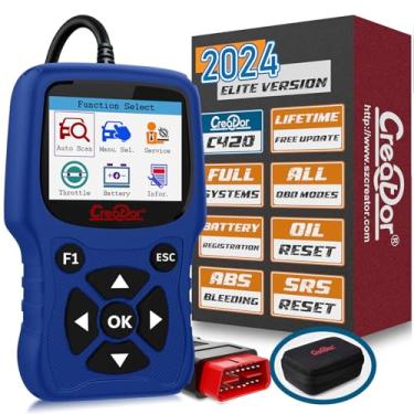 Imagem de Creator Scanner C420 OBD2 adequado para BMW Mini Full Systems OBD-II ferramenta de diagnóstico com registro de bateria de reposição de óleo CBS Reset ABS SRS OBD leitor de código de ferramenta de