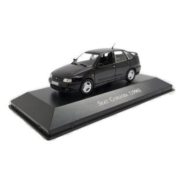 Imagem de Miniatura Seat Cordoba 1996 Preto Inesquecíveis Metal 1:43 - Planeta D