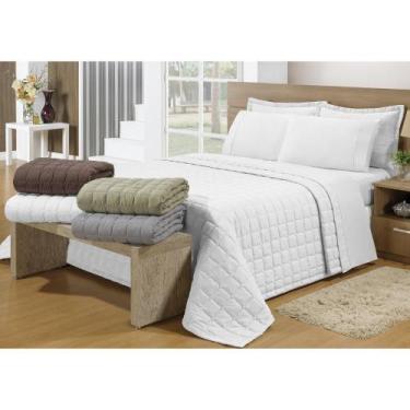 Imagem de Cobre Leito Soft Queen 3pçs - Valle Enxovais, Branco