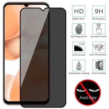 Imagem de Kit 2x Películas De Vidro 3d Privacidade Para Samsung Galaxy A50 / A30