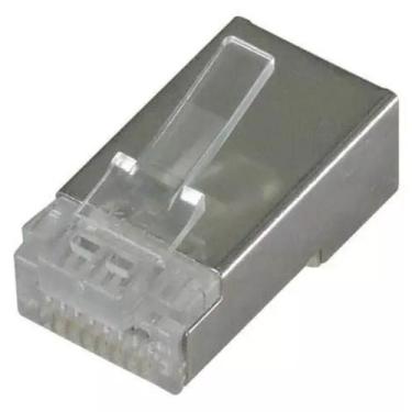 Imagem de Kit Com 1000 Conectores Rj45 Macho, Cat6 Blindado - Dts Suprimentos