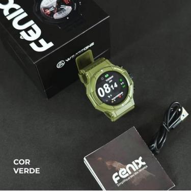 Imagem de Relógio Smartwatch FÊNIX WEARZONE  À PROVA DÁGUA 1ATM  CONEXÃO COM STR