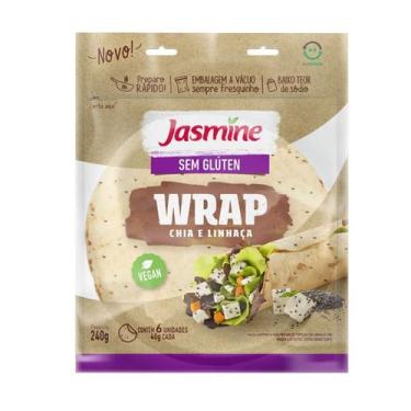 Imagem de Wrap Chia e Linhaça Sem Glúten Jasmine 240g