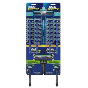 Imagem de Aparelho Prestobarba Ultragrip 2 - 2 Emb c/ 12 Un + Aparelho Prestobarba 3 Champions Emb c/ 2 Un