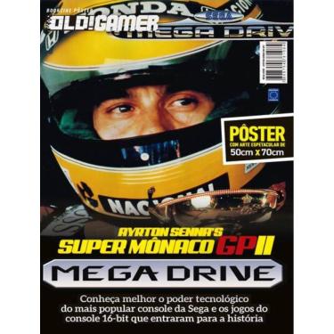 Imagem de Superposter Old!Gamer - Mega Drive - Ayrton Senna Super Monaco Gp Ii