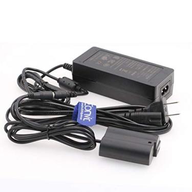 Imagem de Eonvic Carregador adaptador de alimentação CA para câmera EH-5 Plus EP-5B para Nikon V1 D500 P520 P530 D600 D610 D750 D7000 D7100 D800 D800E D810 D800A D850