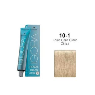 Imagem de Tintura Schwarzkopf Igora Hightlifts 10.1 Louro Ultra Claro Cinza