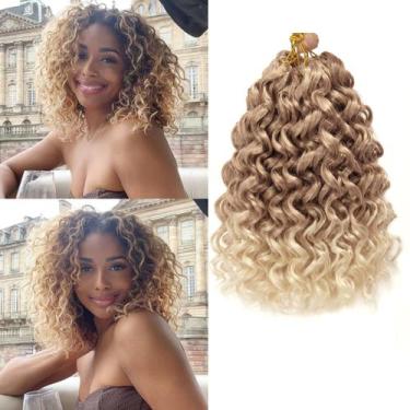 Imagem de Cabelo de crochê YXCHERISHAIR GoGo Curl Water Wave 10 polegadas