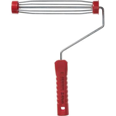 Imagem de Pincéis Atlas 400/23sr Garfo De Pintura Gaiola S/rosca Aco Vermelho 23cm