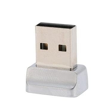 Imagem de Leitor de Impressão Digital USB, Detecção de 360°, Verificação de 0,5s, Mini Leitor de Impressão Digital USB, 10 Impressões Digitais, para PC Laptop