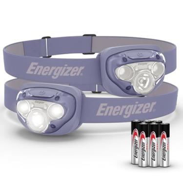 Imagem de Energizer Farol de LED PRO (pacote com 2), faróis resistentes à água IPX4, farol de alto desempenho para atividades ao ar livre, acampamento, corrida, tempestade, luz LED de sobrevivência para