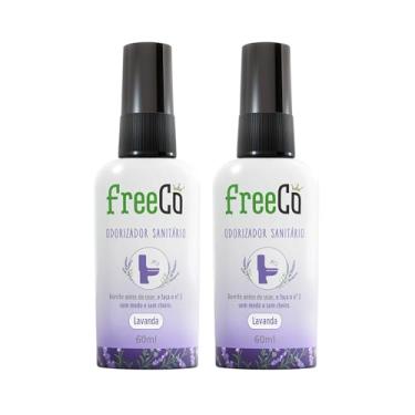 Imagem de Freecô Bloqueador De Odores Sanitários - Lavanda 60ml Pack com 2 unidades