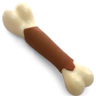 Imagem de Osso Mordedor Durabone Com Aroma De Carne Para Cães Tamanho P - 70743 - Chalesco