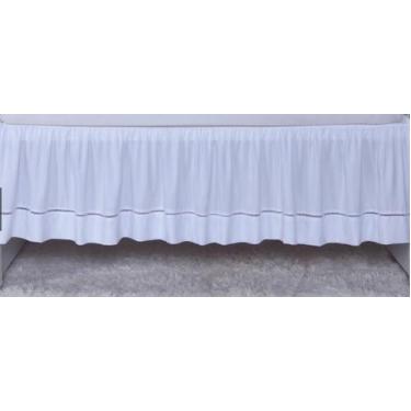 Imagem de Saia para berço nacional e americano tecido 400 fios - outros, Branco