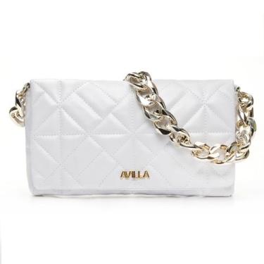 Imagem de Bolsa Feminina Corrente Grossa De Mão E De Ombro Lançamento - Avilla B