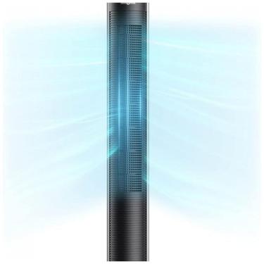 Imagem de Ventilador de Torre com 12 Velocidades, Controle Remoto e Tela LED, 110v, PARIS RHÔNE TF01902, Preto