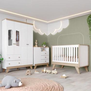 Imagem de Quarto de Bebê Completo Noah Espresso Móveis