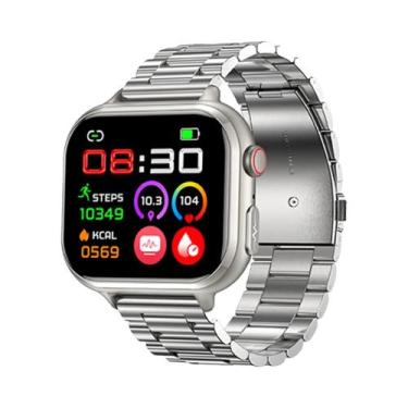 Imagem de Relógio Inteligente Masculino À Prova d'Água Com Monitor De Frequência
