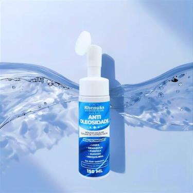 Imagem de Espuma de Limpeza Facial Rhenuks Anti Oleosidade 150ml com Ácido Hialu