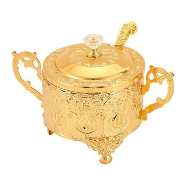 Imagem de YWJLQH açucareiro com Tampa, Pote Decorativo Europeu para Decoração de Cozinha E Festas de Inauguração