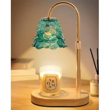 Imagem de Seniny Aquecedor elétrico de vela com temporizador, aquecedor de vela de altura ajustável regulável para velas em frasco, cera de Natal, presentes de aniversário para mães e mulheres, presentes de