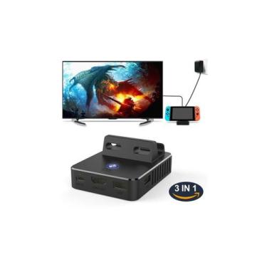 Imagem de Base de carregamento HDMI Nintendo Switch Dock TV - Lightbek Official 