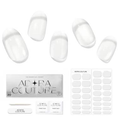 Imagem de Tiras de unhas de gel Adora Couture semicuradas com 30 peças