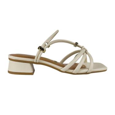 Imagem de Sandália Vizzano Salto Bloco Baixo Tiras Finas