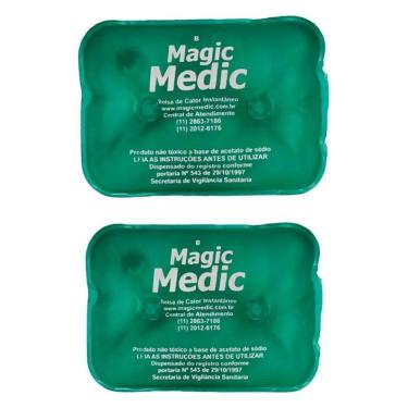 Imagem de 2 Bolsa Térmica Compressa Bag Quente Hot Frio Aquece Sozinha