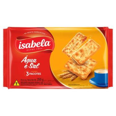 Imagem de Biscoito Isabela Água e Sal 350g