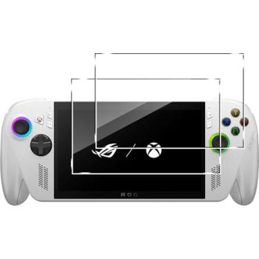 Imagem de Murmure [Pacote com 2 protetores de tela para ROG Xbox ally/ROG Xbox ally X, dureza 9H [clareza HD] Película de vidro temperado anti-arranhões, fácil instalação, sem bolhas