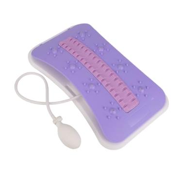 Imagem de SPYMINNPOO Maca Lombar, Amigável, Portátil, Ajustável, Materiais Premium, Conforto, Sem Montagem, Fácil de Usar, Adequado para Academia de Escritório Em Casa, Versátil, Leve, (Violeta)