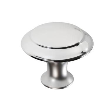 Imagem de Kit c/10 Puxadores Metal Pontual/ Botão Sinnai 806-23mm Para Portas e 