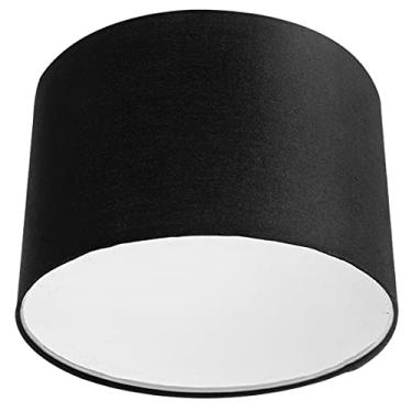 Imagem de Lustre Plafon Cupula Dome 30x20cm Magnífico Preto