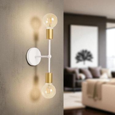 Imagem de Plafon Arandela Sputnik Tubic Sala Banheiro Quarto Metal Vintage Estru