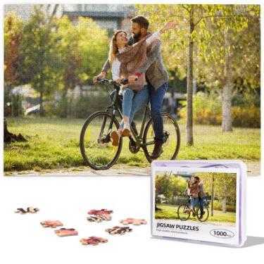 Imagem de Quebra-cabeça personalizado a partir da foto de 1000 peças de madeira 