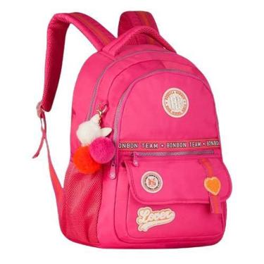 Imagem de Mochila De Costas Rebecca Bonbon Oficial Clio Rosa - 24004