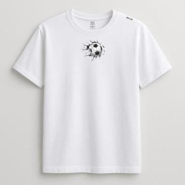 Imagem de Camiseta de Futebol em Algodão Egípcio e Poliamida com Proteção UV - B