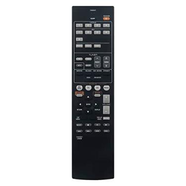 Imagem de Controle remoto de substituição RAV521 ZJ66500 adequado para receptor de áudio/vídeo Yamaha YHT-4910U YHT-4910UBL VD-199 RX-V377 YHT-4910U HTR-3067
