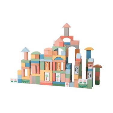 Imagem de Blocos de Montar Safari Animais 120 Peças Clássicos Brinquedo Educativo Infantil Para Crianças Desenvolvimento Criativo E Motor Jogo De Encaixe E Construção Durável